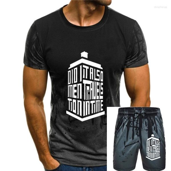 T-shirts pour hommes Tarchia Summer Hommes Tops à manches courtes Mode Casual O Cou Coton Chemise Lettre Imprimer Slim Fit T-shirt élégant Taille XS-2XL