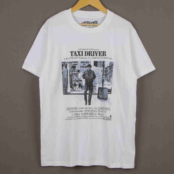 T-shirts pour hommes Chauffeur de taxi T-shirt Robert De Niro Film Raging Bull Natural Born Killers Summer Cotton Men Tee T-shirts J230625