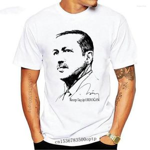 T-shirts pour hommes T-shirt Tayyip Erdogan Druck Baumwolle Fruit Of The Loom Turkiye Istanbul Chemise d'été Hommes O-Neck Tee 3D Print