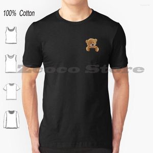 Camisetas para hombres Teddy en camiseta Algodón Hombres Mujeres Patrón personalizado Lindo Adorable Oso Pequeña Madre Mamá Hijo Hija