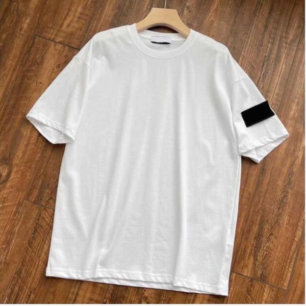 Camisetas para hombre Camisetas Polos Diseñador Casual Chaqueta de piedra para mujer Camisetas con letras Manga corta is land Ropa de hip hop para hombres de lujo más vendida