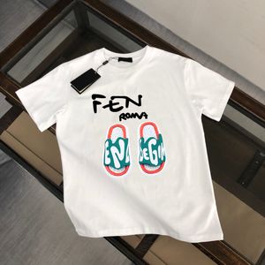 T-shirts pour hommes T-shirts Polos Col rond brodé et imprimé style polaire vêtements d'été avec t-shirt FD en pur coton de rue surdimensionné athleisure 32FD232