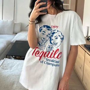 T-shirts masculins tequila t-shirts esthétiques rétro.