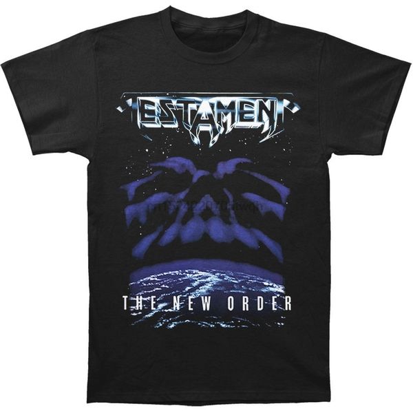 T-Shirts pour hommes Testament Hommes Le T-Shirt Noir Hommes T-shirts D'été Style De Mode Swag Hommes T-shirts Intéressant Top Tee 230426