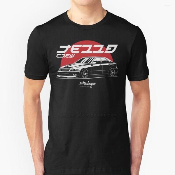 T-shirts pour hommes Tezza Crew. Altezza / Is Men T-Shirt Doux Confortable Tops Tshirt Tee Shirt Vêtements Voitures Automobile Automobile Stance