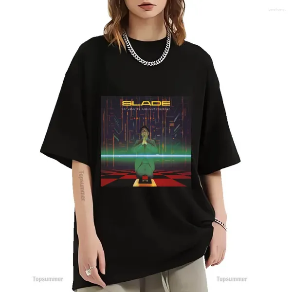 Camisetas para hombre The Amazing Kamikaze Syndrome Shirt Slade Tour Camiseta Adolescentes Algodón elegante
