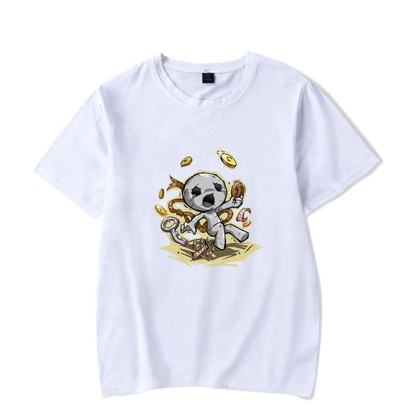 T-shirts pour hommes The Binding Of Isaac Print Spring Summer Holiday Street Graffiti Style MenWomen Streetwear T-shirt Hip Hop Punk