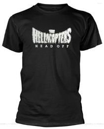 Heren t shirts de hellacopters 'Kopf aus' t-shirt neu und offiziell katoenen tee shirt trendy streetwear