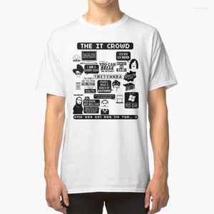 Heren t shirts de it crowd quotes t-shirt moss Roy Richmond Jen Computer nerd nerd nerd nerd