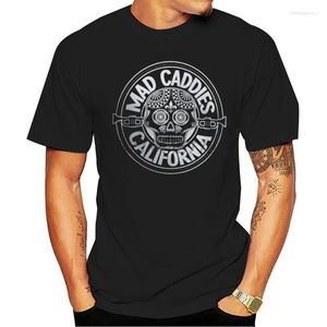 Camisetas de hombre THE MAD CADDIES Camiseta Ska Punk Band Chuck Robertson Camiseta negra S-3XL