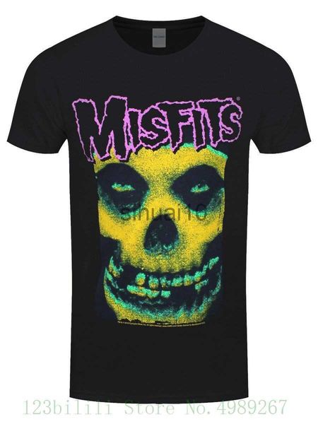 T-shirts pour hommes The Misfits T Shirt Couleur Hommes Noir Col Rond Meilleure Vente Homme Chemise En Coton Naturel J230731