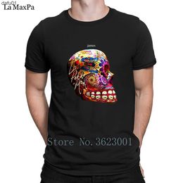 T-shirts voor heren De nieuwe T-shirt Heren James La Petite Mort Rock Music Band T-shirt Nieuwheid Men T-shirt Natuurlijk T-shirt voor Men S-3XL Goedkoop L230520 L230520