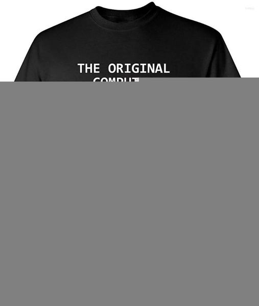 Camisetas para hombre The Original Computer Adult Humor Graphic novedad Sarcastic Funny Shirt Hombres Mujeres Unisex Loose Fit TEE