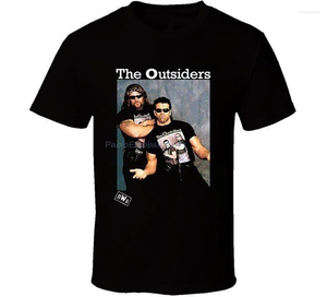 Heren T-shirts De Outsiders Nwo Wereldorde Worstelen Shirt T-shirt T-shirt Tee Zomer O Hals Tops