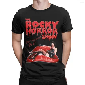 T-shirts voor heren The Rocky Horror Show Musical Comedy Black Friday Halloween Party Puur katoen Kleding Vintage korte mouw Grote maat T-shirt