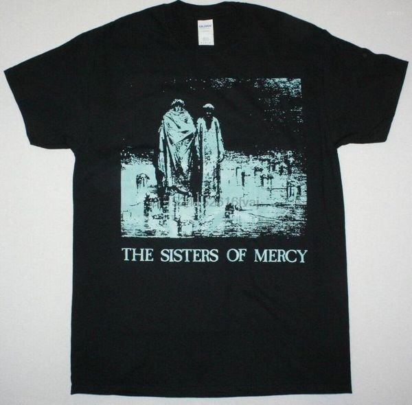 Camisetas de hombre LAS HERMANAS DE LA MISERICORDIA CUERPO Y ALMA CAMISA NEGRA POST PUNK DARKWAVE