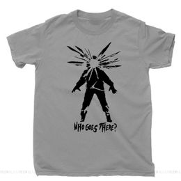 Heren t-shirts The Thing T-shirt Kurt Russell John Carpenter 1982 Horrorfilms DVD Blu Ray Cotton Gedrukt plus size T-shirt