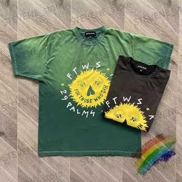 T-shirts hommes Tie-dye FTWS pour ceux qui pèchent SIN SOMMER T-shirt Hommes Femmes Haute Qualité 2024ss Top Ts T-shirt T240325