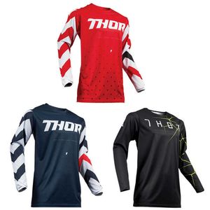 T-shirts pour hommes TLD Vitesse descendante VTT Costume de cyclisme Haut à manches longues Hommes Printemps / Été / Automne Chemise hors route T-shirt Chemise de sport