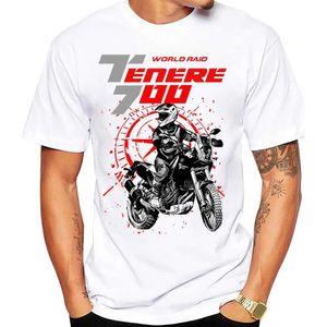 T-shirts masculins TNR 700 T7 T-shirt Super Tenere 1200 XT Tshirts Men Slve Adventure Motorcycle Rider T-shirt Boy Casual Ts T240425