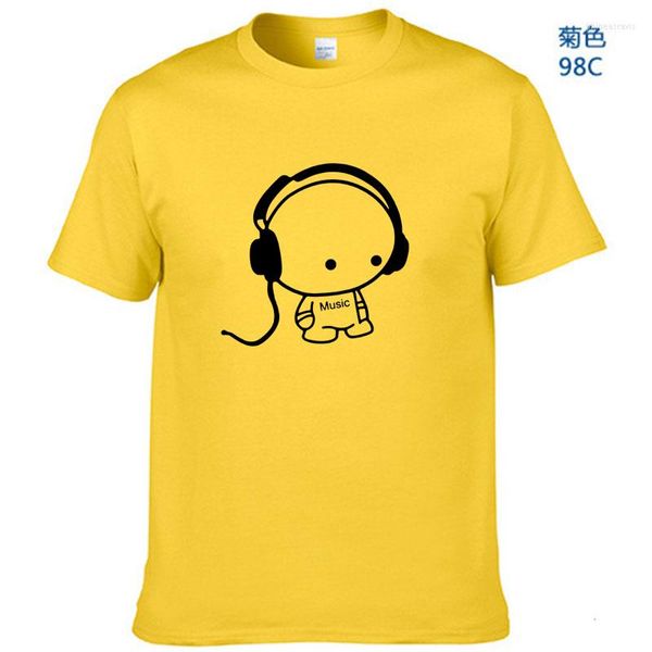 T-shirts pour hommes de qualité supérieure 2023 mode casque dessin animé imprimé décontracté hommes marque T-shirt coton T-shirt PlusTop Sh