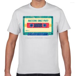 Camisetas para hombre, camisetas para hombre, 31 St, celebración de cumpleaños, impresionante desde básica, Harajuku Geek, camiseta personalizada para hombre XXX