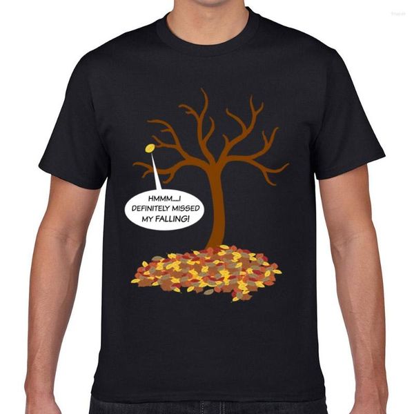 Camisetas para hombre, camisetas para hombre, divertidas camisetas sarcásticas de otoño que dicen hojas de otoño caídas, camiseta personalizada Harajuku Geek para hombre XXXL