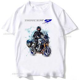 T-shirts Tracer 9 GT Motorcycle 2023 Rider T-shirt Nieuwe Samen