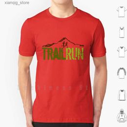 T-shirts voor heren Trailrunning T-shirt Heren Katoen S-6xl Trail Shop Trail Mountain Trail Running Race Trail Utmb Mountain Run24328