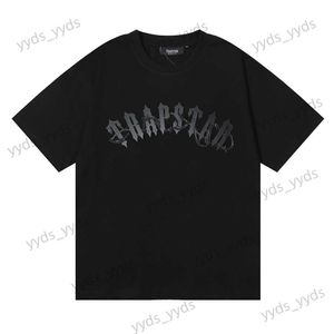 T-shirts hommes Trapstar BARBED WIRE ARCH TEE lettre imprimée hommes et femmes col rond manches courtes T230327