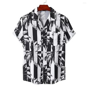 T-shirts pour hommes T-shirt de plage à la mode Absorbant la sueur Hommes Pocket Banana Printing Male Dress Up