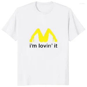 Camisetas para hombre Tricolor I'm Love It inapropiado sexo ofensivo camisa divertida hombres Humor broma grosero verano Camiseta de manga corta Hipster