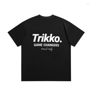 T-shirts pour hommes Trikko T-shirt surdimensionné pour hommes T-shirt d'été Streetwear Mode Vêtements Homme
