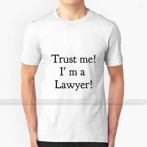 T-shirts pour hommes faites-moi confiance, je suis un avocat - chemise hommes impression 3D haut d'été col rond femmes n'ont pas d'objectifs de rêve costumes LiPearson
