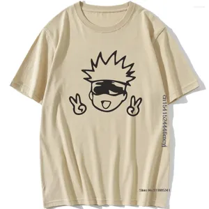 T-shirts pour hommes T-shirt Manga japonais Anime Jujutsu Kaisen Chemise hommes drôle Gojo Satoru Tops Yuji Itadori T-shirts graphiques Cool T-shirt Homme des années 90