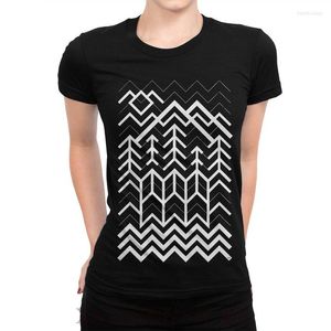 Camisetas para hombre, camiseta gráfica Twin Peaks para hombre y mujer, todas las tallas, camisa de algodón con estampado divertido para hombre, camisetas informales con cuello redondo para mujer