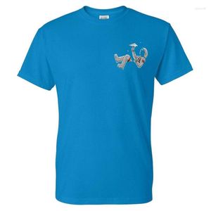 T-shirts pour hommes UNEY chemise graphique t-shirts taille asiatique coton Science t-shirt hommes/femme impression col rond hauts couleur unie