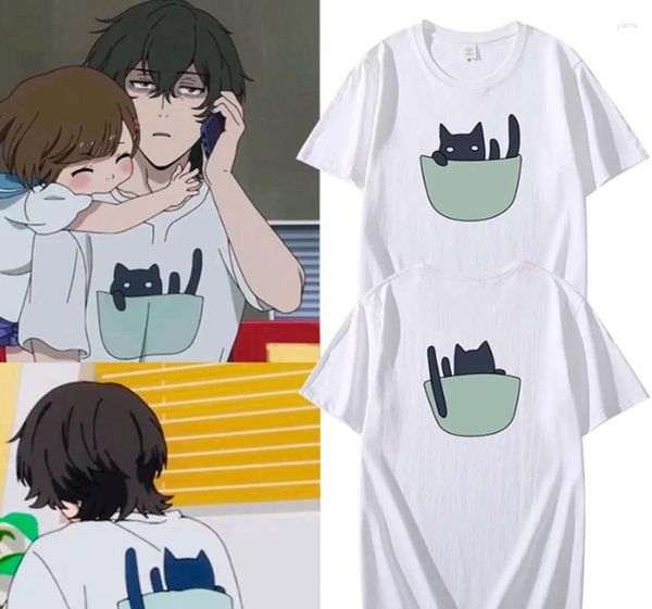 Camisetas para hombre Unisex Anime Cos Same Buddy Daddies Cosplay Algodón Casual Camiseta corta Camiseta