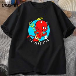 T-shirts hommes unisexe La Vendicion T-shirt La Mafia Del Amor Tshirt Hommes Femmes Musique O Cou T-shirts Mâle Harajuku Tops Streetwear Coton Tees 240130