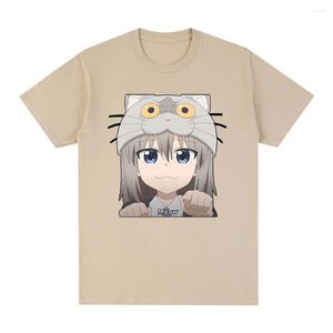 Mannen T Shirts Uzaki Chan Wil Hangen Shirt Mannen Harajuku Grafische Kawaii T-shirts Unisex Casual Cartoon Anime Manga oversized Tees