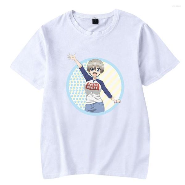 T-shirts pour hommes Uzaki Chan veut traîner saison 2 Anime T-shirt femmes hommes à manches courtes T-shirt Harajuku col rond hauts d'été