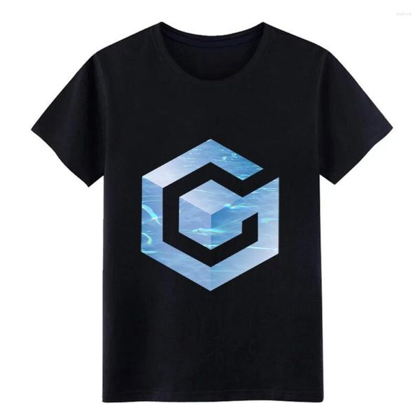 T-shirts pour hommes Vaporwave Gamecube Shirt Designer à manches courtes, plus la taille 3xl Vintage Sunlight Respirant Summer Style Unique