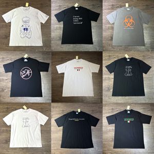 T-shirts masculins vetets t-shirt Designer t-shirt Summer Street Style Tops Tees