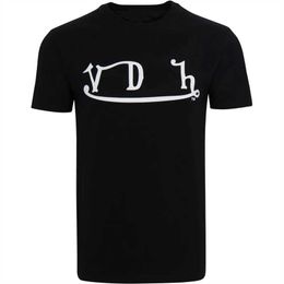 Camisetas para hombres Von Dutchs Tees Camiseta casual para hombre Verano Manga corta Algodón puro Cuello redondo transpirable EE. UU. High Street Motociclista Tops de moda 2024 Nueva llegada 7ZZR