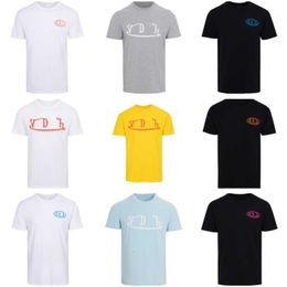 Camisetas para hombres Vons holandeses camisetas para hombres camiseta casual de verano letra delgada impresa manga corta ajustable tripulación accesorio de cuello usa moderno