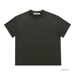 T-shirts pour hommes W52L et t-shirt de mode pour femmes High Street Brand Ess Huitième saison Lettre de flocage à manches courtes ZXCB