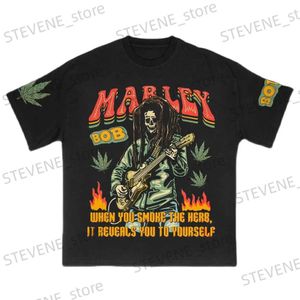 T-shirts voor heren Warren Grafische T-shirts Schedelprint 100% katoenen T-shirt voor mannen en vrouwen Hip Hop Streetwear Lota Hot Koop Tops T231214