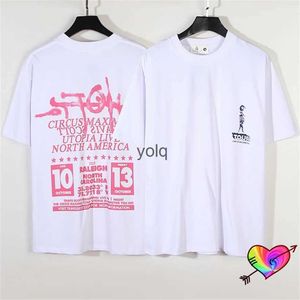 Heren T-shirts Wit UTOPIA CIRCUS Tour T-shirt Mannen Vrouwen Lente Zomer UTOPIA Tee Hip Hop Tops Cactus Ja Korte mouwyolq