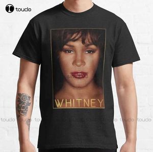 Camisetas para hombre Camiseta clásica de Whitney Houston Camiseta de mamá de fútbol Arte divertido Ropa de calle Camiseta de dibujos animados Regalo personalizado Xs-5Xl Todas las estaciones Nuevo Popular