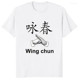 T-shirts pour hommes Wing Chun IP homme t-shirt Film acteur principal décontracté mode chemise Streetwear Hipster Fiess vêtements masculins